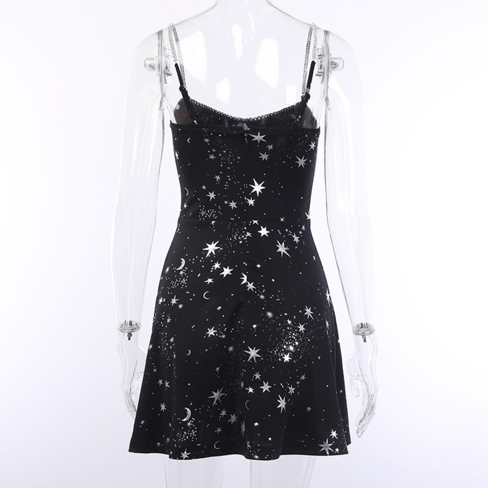 Galaxy Stars Mini Dress - Picture 7 of 8